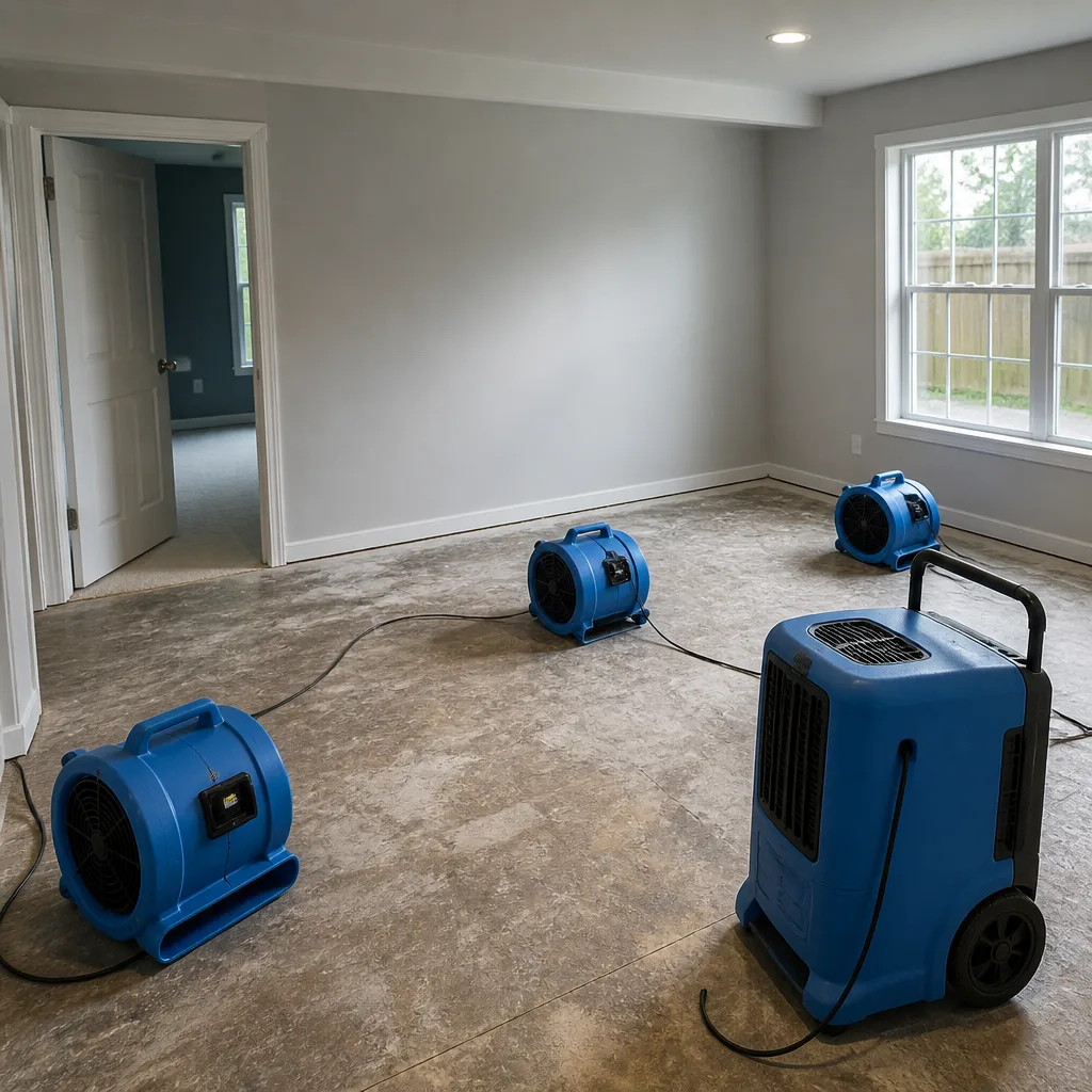 Water damage drying
