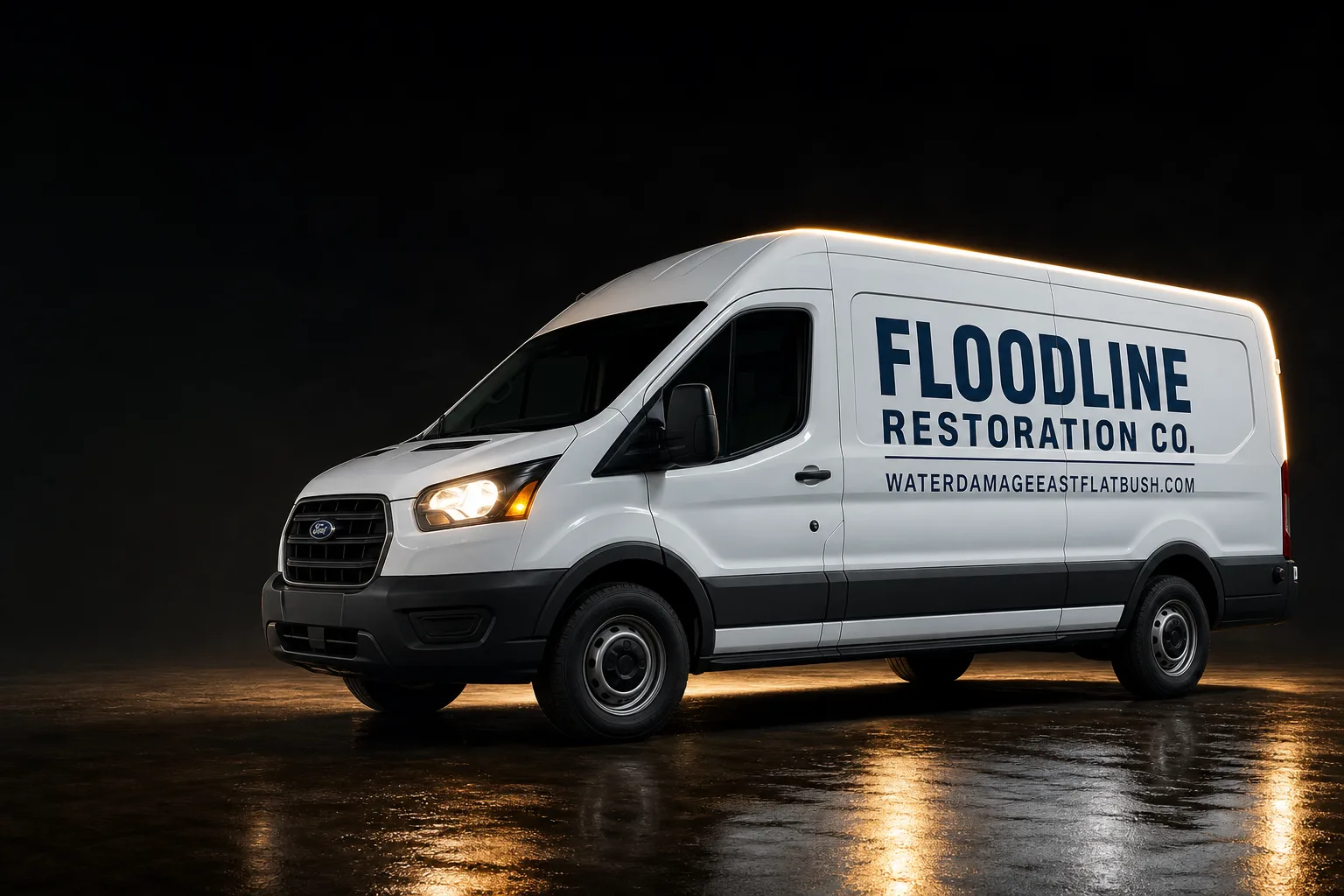 Floodline Restoration Co. damage restoration team